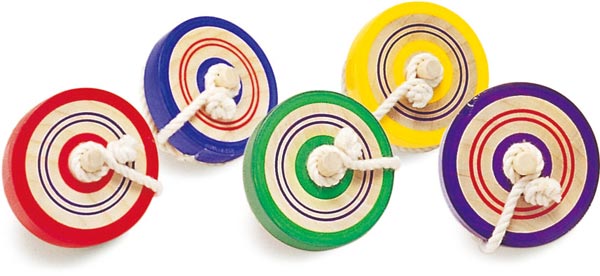 Japanese-made throwing top top 2-inch folk art toy children's throwing top 2 inches