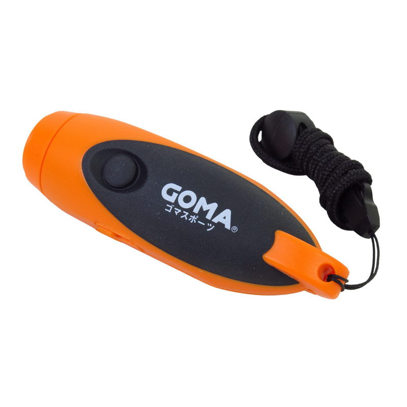 GOMA Electronic Whistle (with batteries) Orange and Black