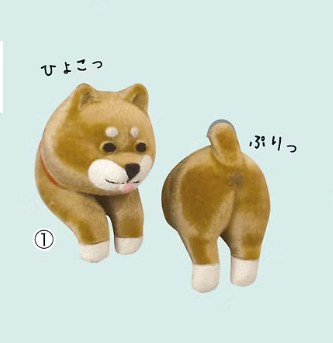 日本 Decole 多功能磁鐵 可愛柴犬飾品(Decole Multipurpose Magnet)