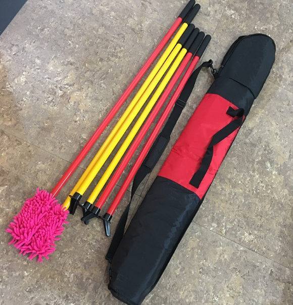 【預定款-需聯絡客服】地壺球Floor Curling輔助推桿 指揮桿/塵推套裝(適用於中型地壺/冰壺)