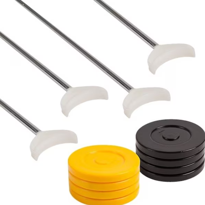 FLOOR SHUFFLEBOARD Medium Floor Shaker Set (Plastic Track 4.7m)