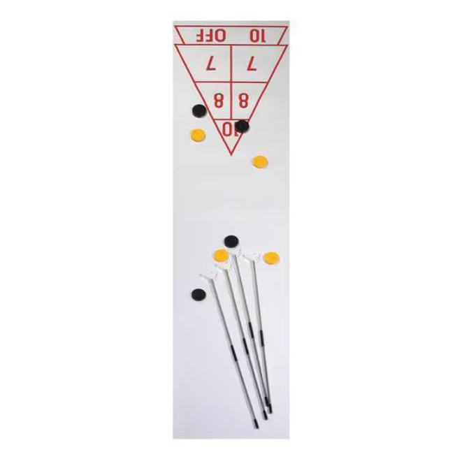 FLOOR SHUFFLEBOARD Medium Floor Shaker Set (Plastic Track 4.7m)