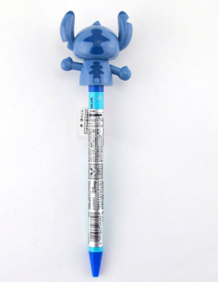 日本迪士尼 史迪仔原子筆 0.5 毫米Japan Disney Big Moving Hands Ball Pen - Stitch