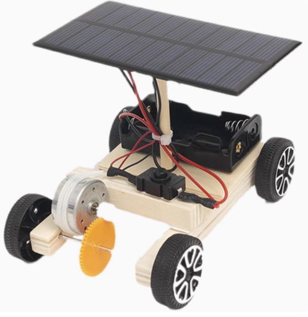 【STEAM兒童動手系列】太陽能電動車 機械齒輪DIY實驗器材