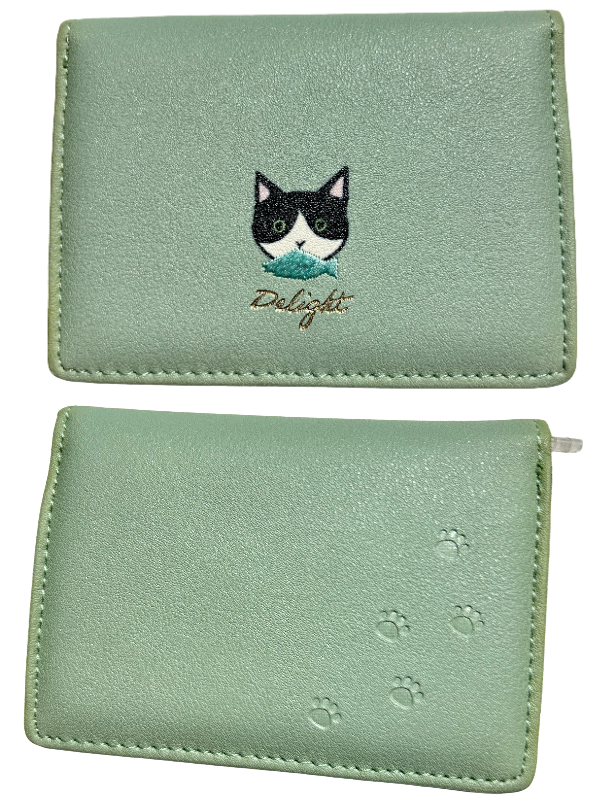 Japanese Women's Wallet with Buckle Folding PU Leather Coin Purse Women's Card Holder Wallet