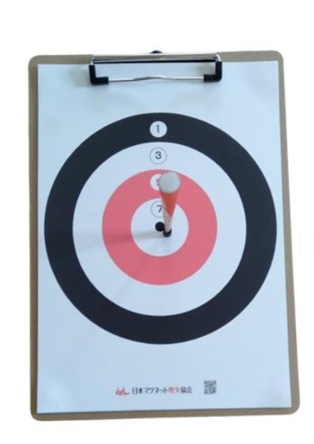 日本新興健康運動マグネット吹矢用 的(マト) 吹箭A4鉄板