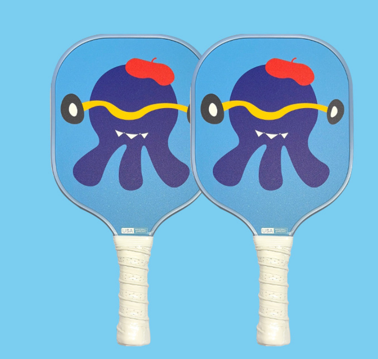 親子兒童PICKLEBALL 玻璃纖維匹克球拍 單拍35x18x1cm