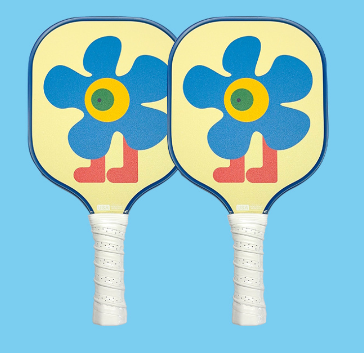 親子兒童PICKLEBALL 玻璃纖維匹克球拍 單拍35x18x1cm