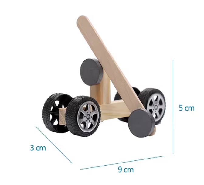 【STEAM兒童動手系列】DIY拼裝磁力小車玩具科學實驗教材包