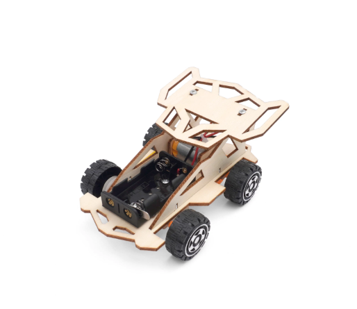 【STEAM兒童動手系列】四驅小賽車DIY科學實驗材料包