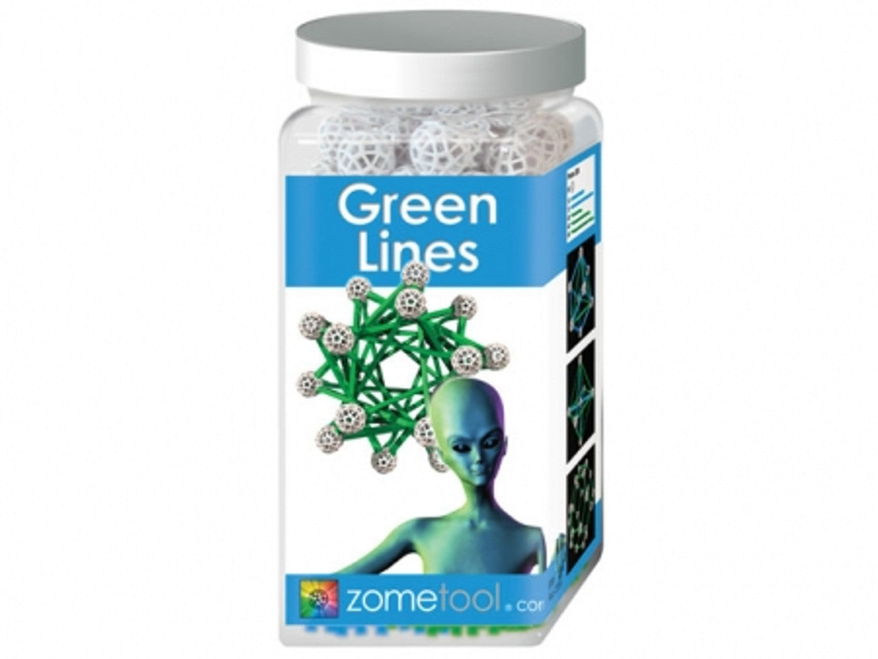 Zometool 幾何結構玩具-Green Lines