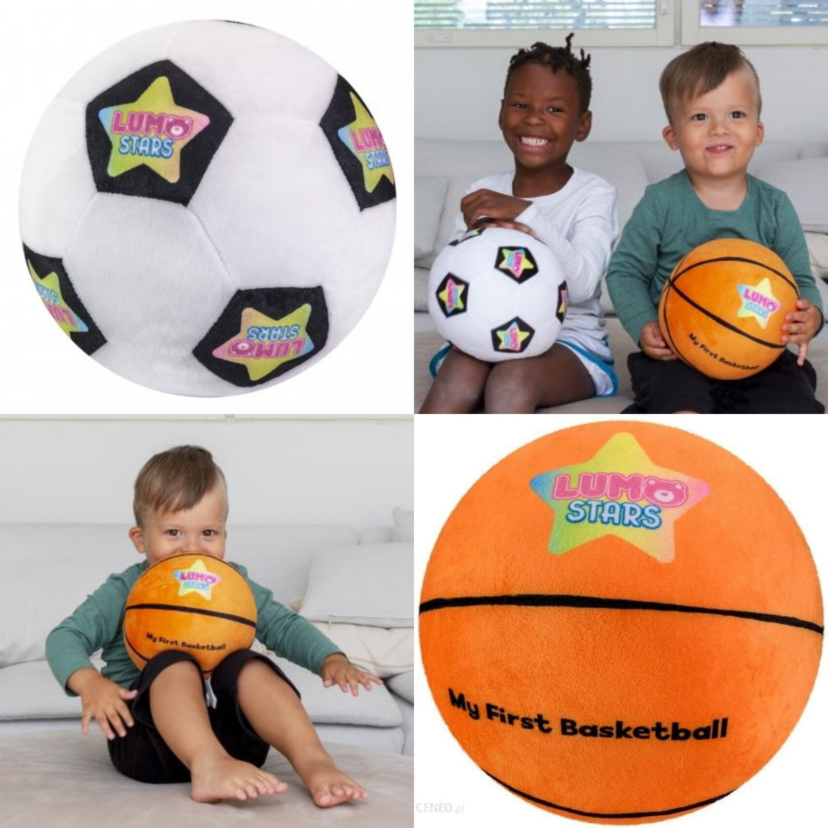 TACTIC-Lumo Stars My First Basketball Size approx 24 cm