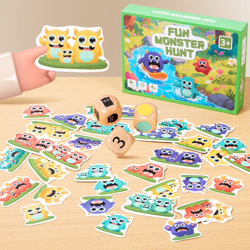 FUN MONSTER HUNT 趣味捉怪獸 兒童益智玩具 親子互動
