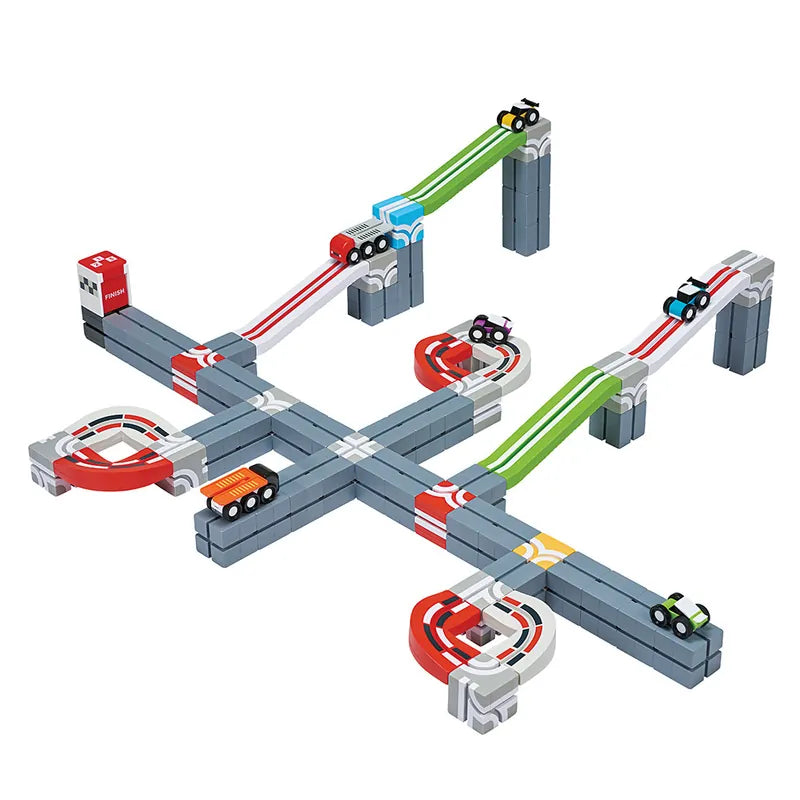 【Taiwan Qbi探索系列】6歲|極限冒險王:合作拉力賽(線上題卡版)84pcs Super Rally Relay Collaborate to Win (Online Challenge Card)