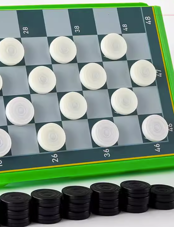 |香港国际跳棋总会|磁石国际跳棋checkers 儿童/成人100格