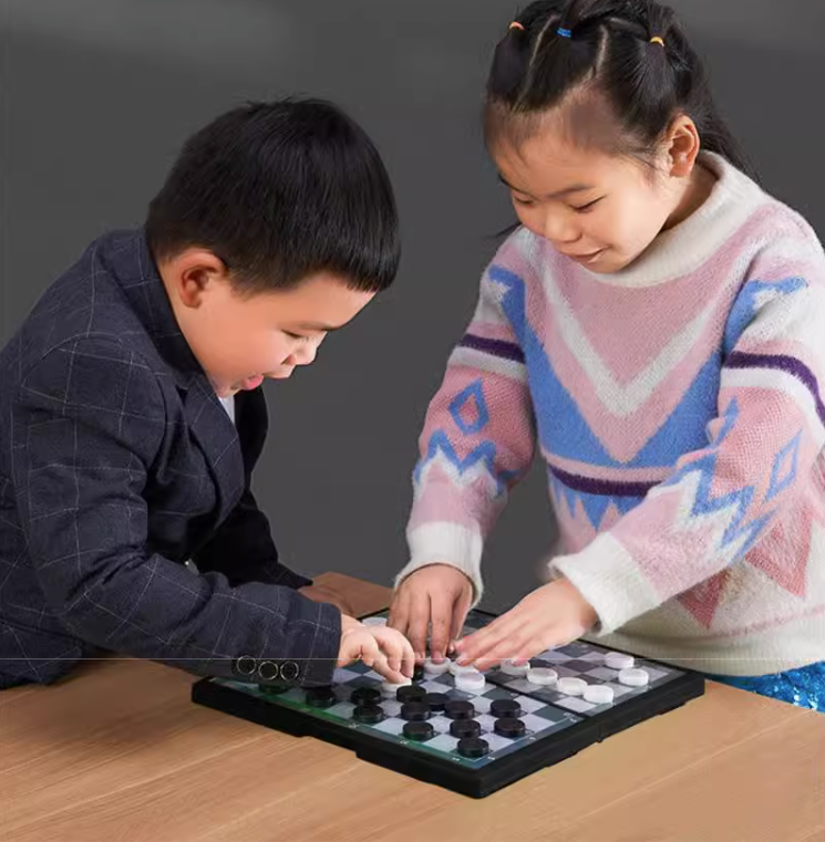 |香港国际跳棋总会|磁石国际跳棋checkers 儿童/成人100格