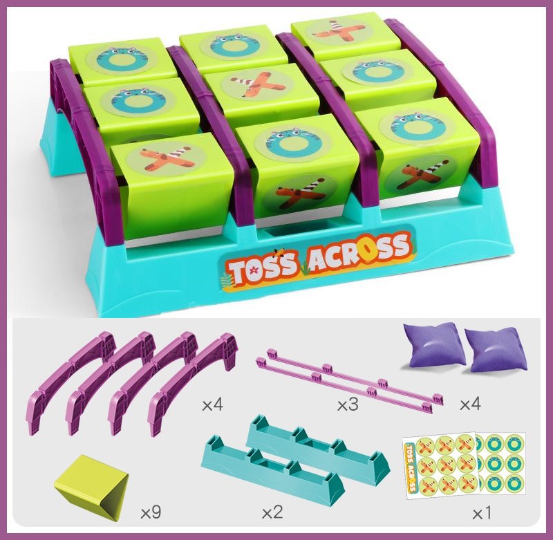 投掷Toss game 桌上九宫格套装儿童亲子长者社工教育活动