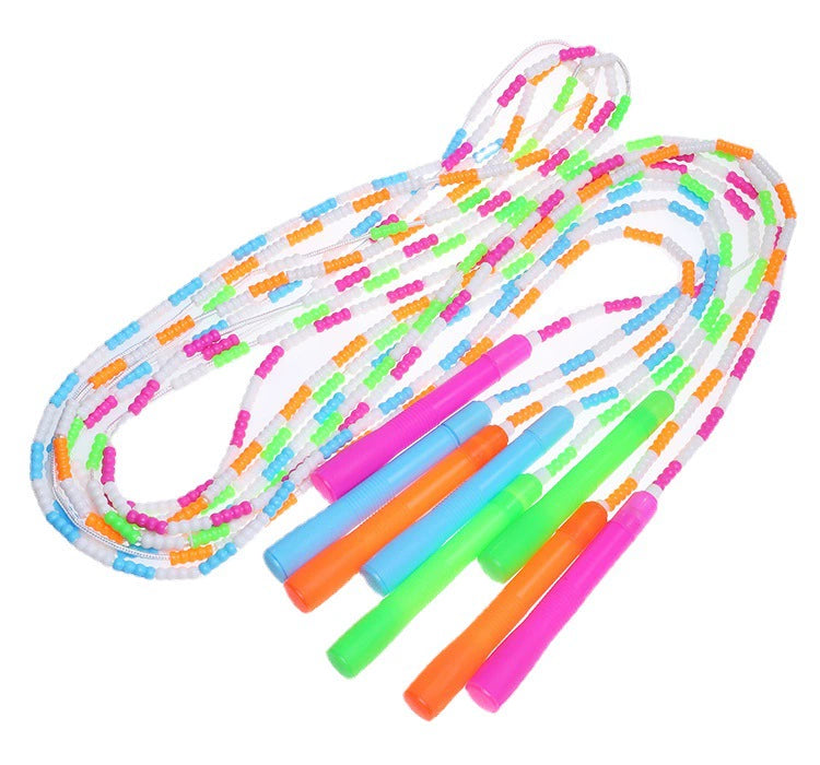 2.4米成人竹節繩 長柄拍子繩 花式跳繩