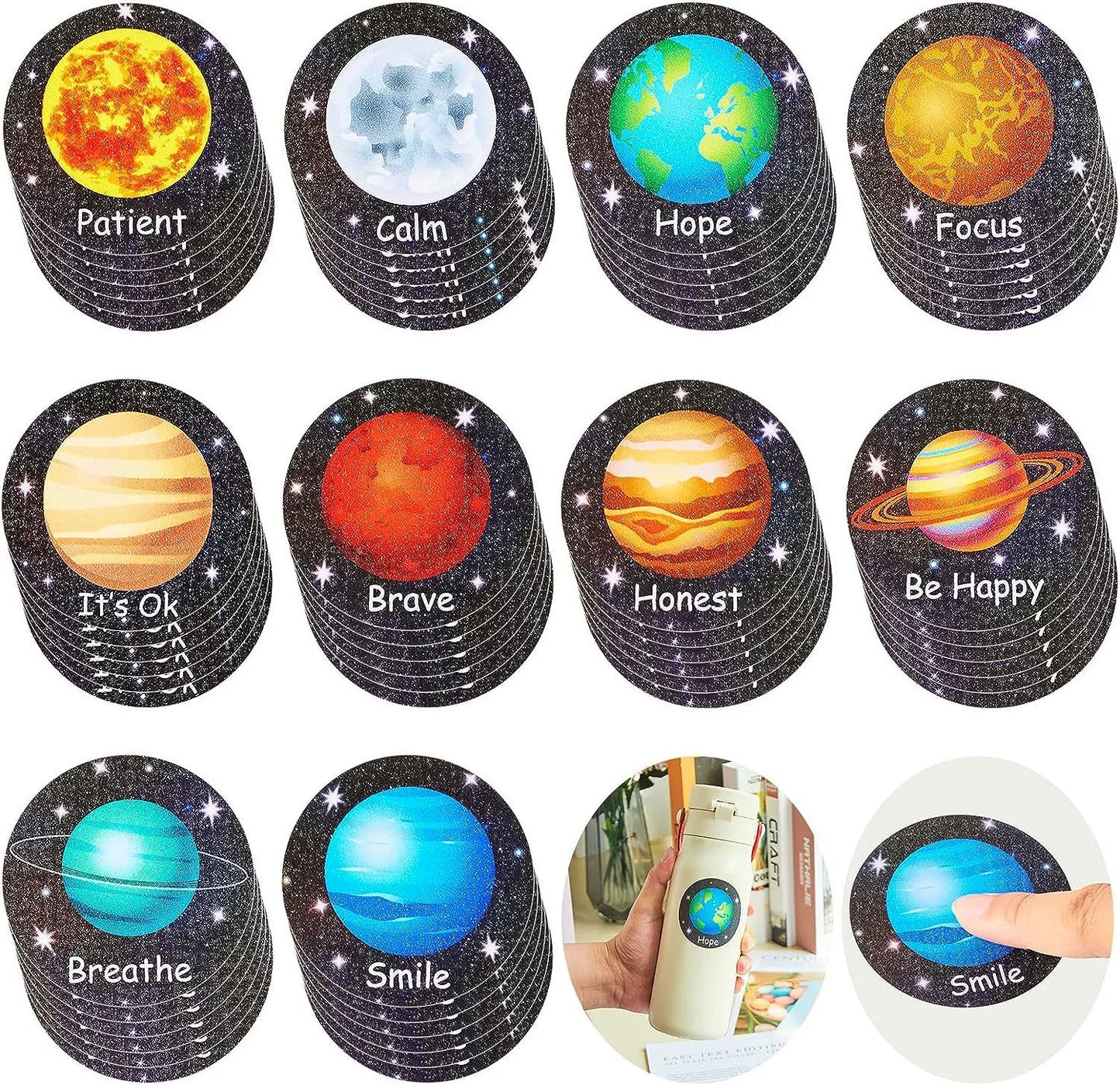 星空感官貼紙 10片裝 學生減壓焦慮