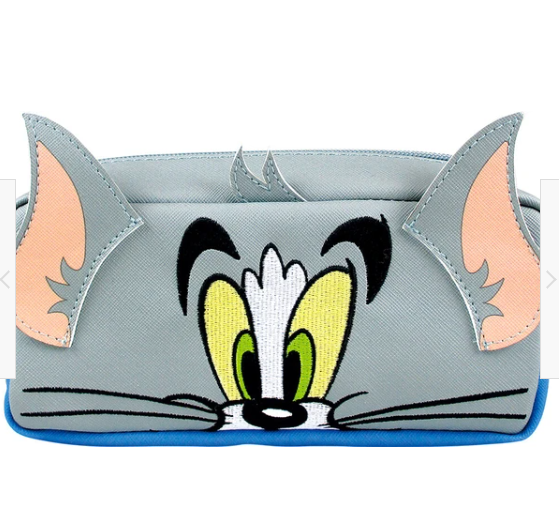 【Japan】Tom Up Pen Pouch "TOM and JERRY" Pen Pouch, Large Capacity