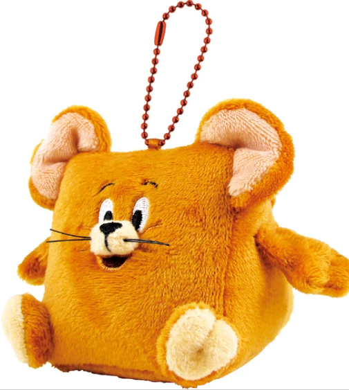 【日本】Tom & Jerry funny shape plush doll吊饰毛绒吉祥物汤姆和杰瑞