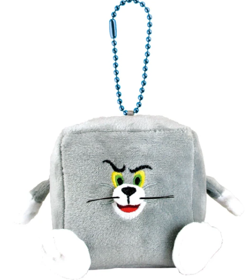 【日本】Tom & Jerry funny shape plush doll吊饰毛绒吉祥物汤姆和杰瑞