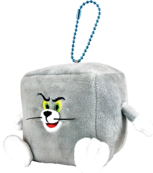【日本】Tom & Jerry funny shape plush doll吊饰毛绒吉祥物汤姆和杰瑞