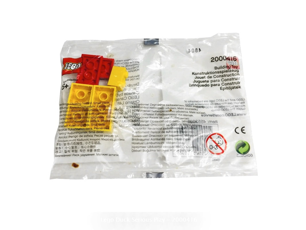 现货LEGO Education : 2000416 LEGO Serious Play Duck PolyBag