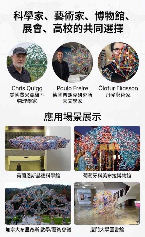 Zometool Creator 1 兒童STEAM幾何建構數學啟蒙教具