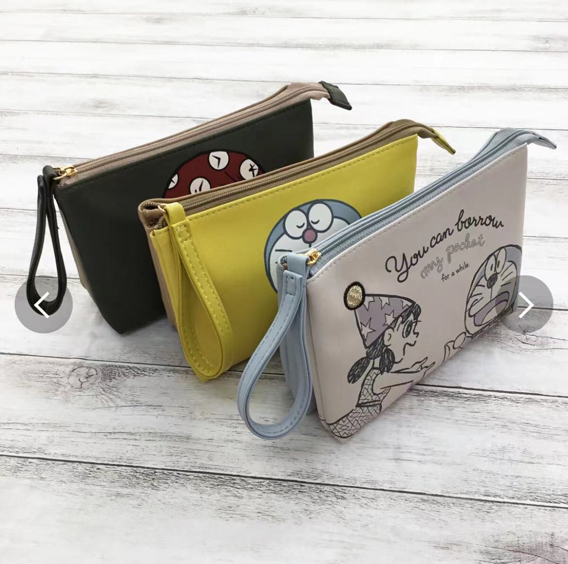 Doraemon single point embroidery bag