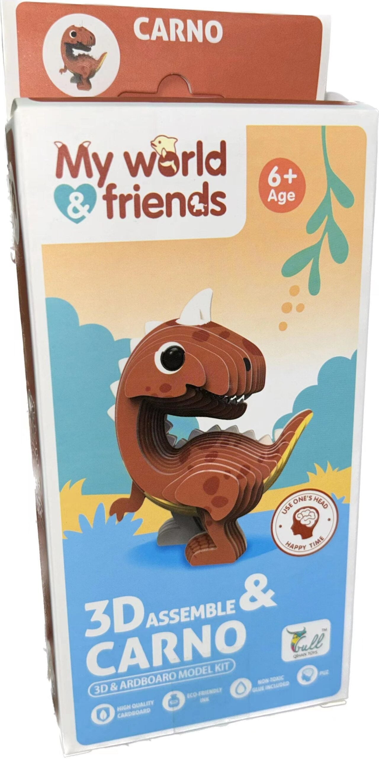 DIY Toys 3d Puzzle Cartoon Animal Shape Learning Puzzle for Kids