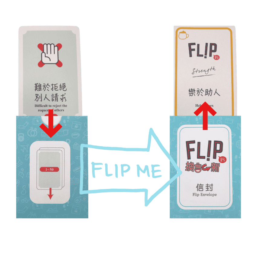 【社工必備教學卡牌】換言一新 Flip 2.0