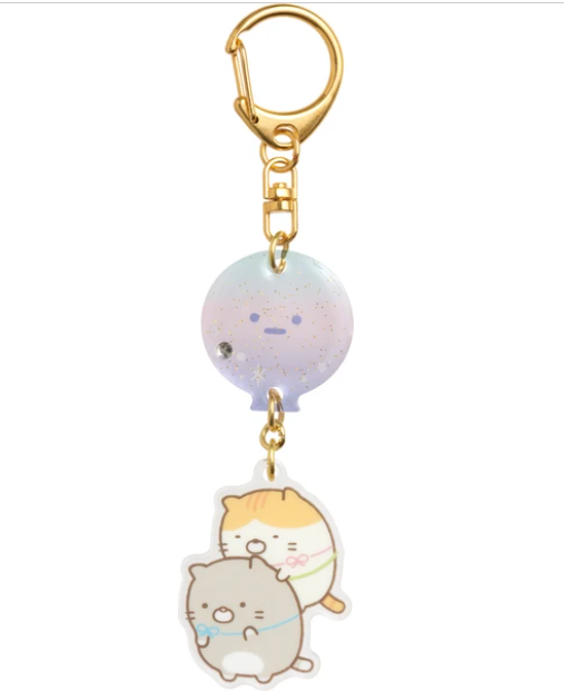 日本Sumikko Gurashi钥匙扣Balloon Key Ring