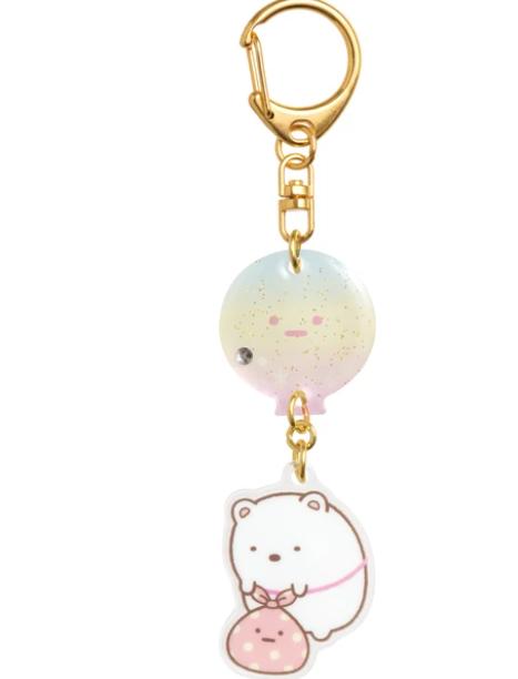 日本Sumikko Gurashi钥匙扣Balloon Key Ring