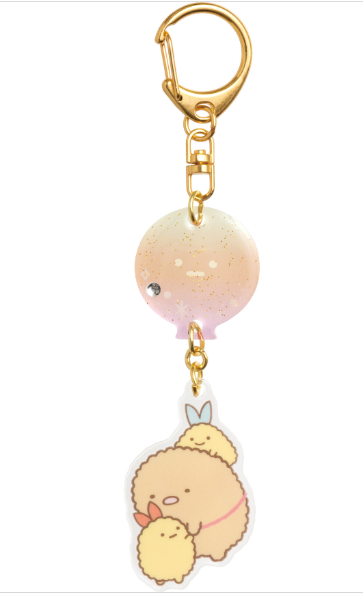 日本Sumikko Gurashi钥匙扣Balloon Key Ring