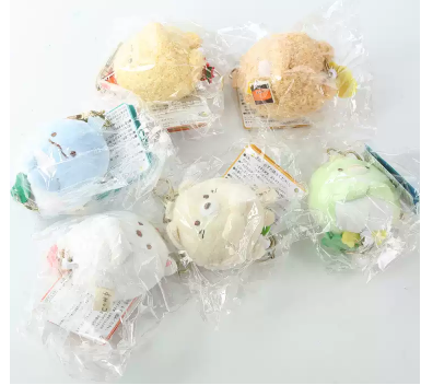 【San-X】角落生物迷你绒毛吊饰钥匙扣