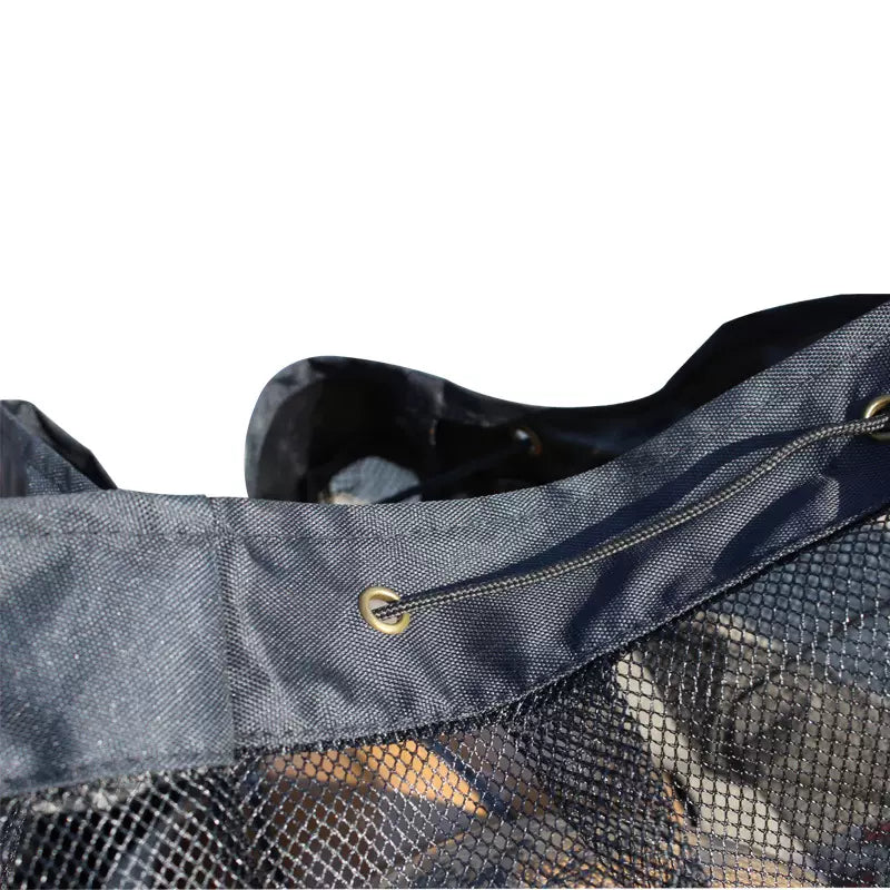Storage bag large capacity mesh bag (can hold 25 tennis balls/soccer balls/basketball/can store 2*5 meters of turf)