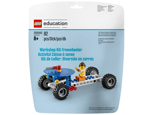 (Pre-sale 2-5 days) LEGO Education Workshop 2000443 Workshop Kit Freewheeler V4 Slide Car Distance Calculator