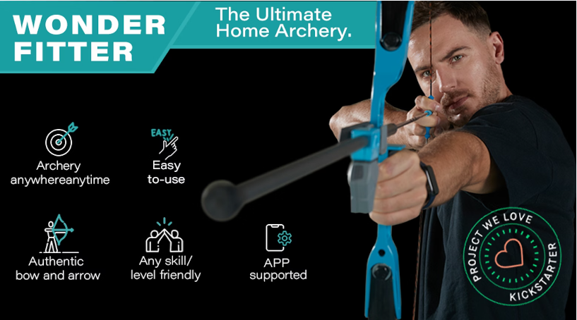 （無庫存可下單）WONDER FITTER：終極家庭射箭弓箭2S款 The Ultimate Home Archery 2S