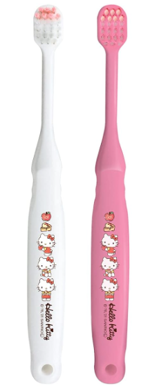 Ebisu Hello Kitty/Car/Animal Cartoon Toothbrush (for children aged 0.5-3 years old)