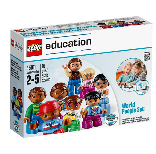 (Pre-sale 2-5 days) LEGO Education: World People Set (45011)