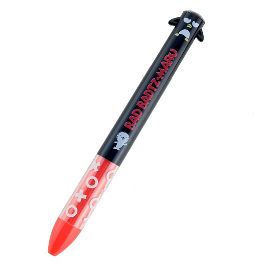 Sakamoto-Bad badtz-maru two-color pen black ink red ink