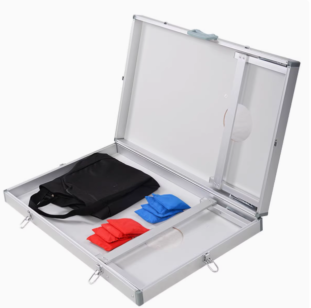 [Emerging Sports] Aluminum Plate Bag Ball Cornhole Set (If the stock is insufficient, please contact customer service online) 90*60*28 (H) cm