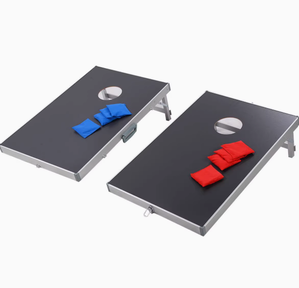 [Emerging Sports] Aluminum Plate Bag Ball Cornhole Set (If the stock is insufficient, please contact customer service online) 90*60*28 (H) cm