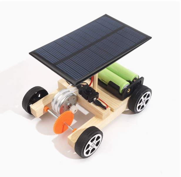 【STEAM兒童動手系列】太陽能電動車 機械齒輪DIY實驗器材