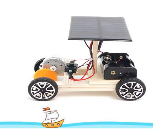 【STEAM兒童動手系列】太陽能電動車 機械齒輪DIY實驗器材