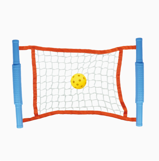 Sensory training hand net bouncing ball passing and catching