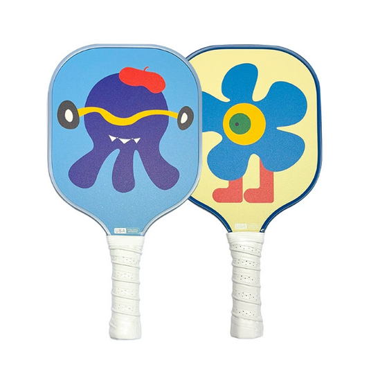 親子兒童PICKLEBALL 玻璃纖維匹克球拍 單拍35x18x1cm