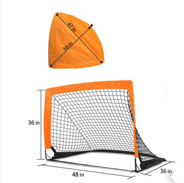 預訂款-【旱地冰球】｜Floor Ball｜一對便攜式龍門網架 1.2x0.9x0.9m