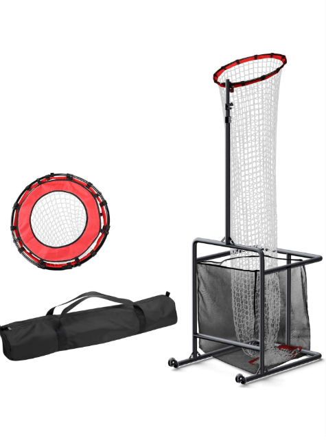 預訂款 便攜式可調節排球訓練網 傳球網（帶集球兜）91*18*30CM